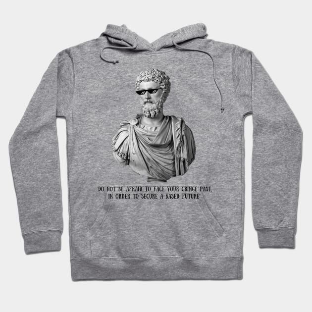 Marcus Aurelius the great philosopher emperor literally said this. Hoodie by Stoiceveryday